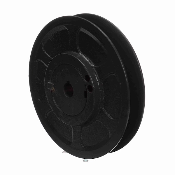 1 Groove Cast Iron Finish Bore Fhp Variable Pitch Sheave, 1VP75X19MM